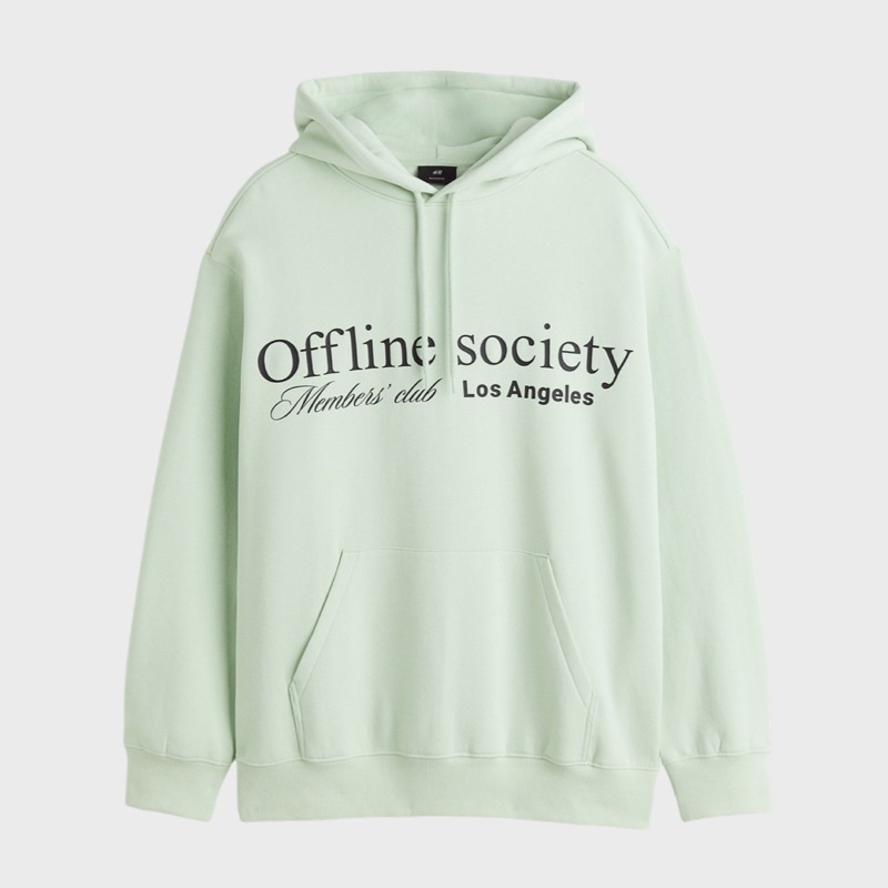 HOODIE H&M OFFLINE SOCIETY