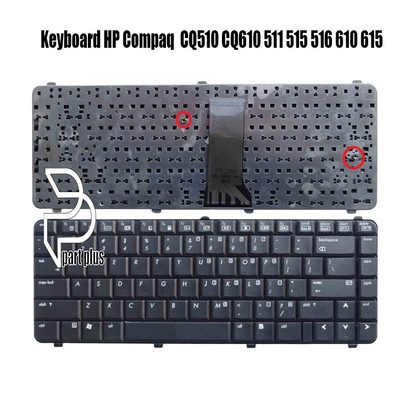 Keyboard Laptop HP Compaq 510 CQ510 CQ511 CQ610 CQ615 515 516 610 511