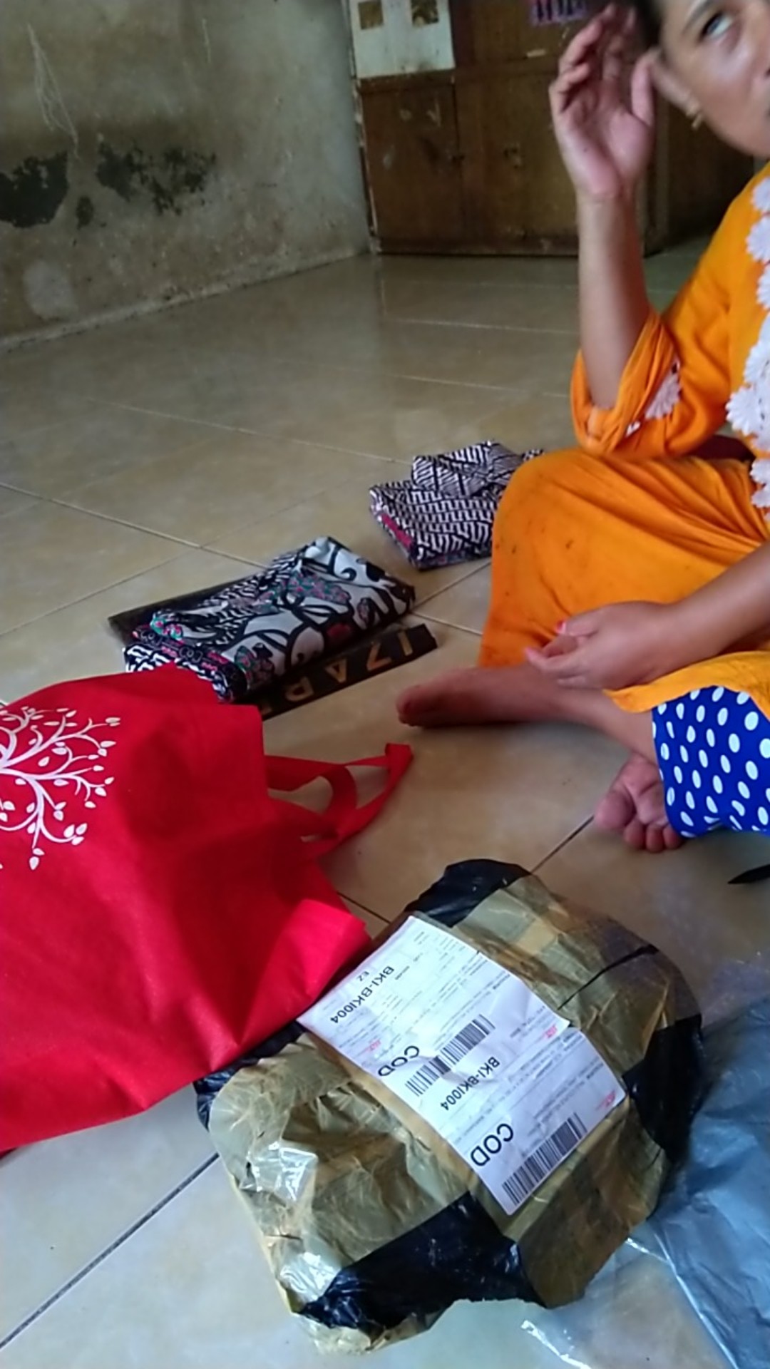 Batik Couple Keluarga Sania Ruffle Ori Ndoro Jowi Dnt Kate Garansi Termurah