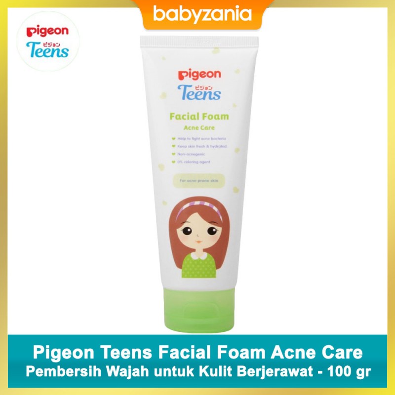 Pigeon Teens Facial Foam Sabun Cuci Muka Jerawat 100 ml - Acne Care