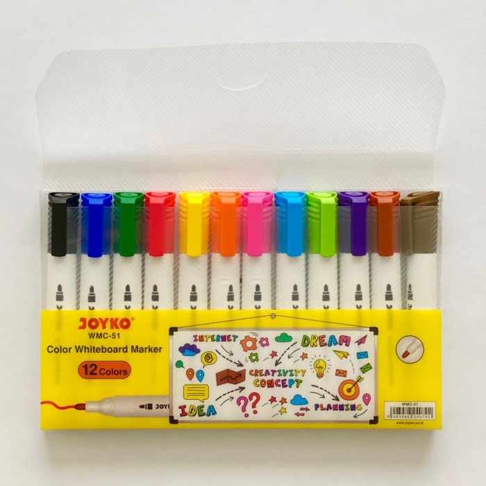 

Murah Whiteboard Marker Joyko Wmc-51 Bagus