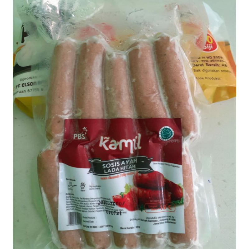 

Sosis Kamil Lada Hitam 500g