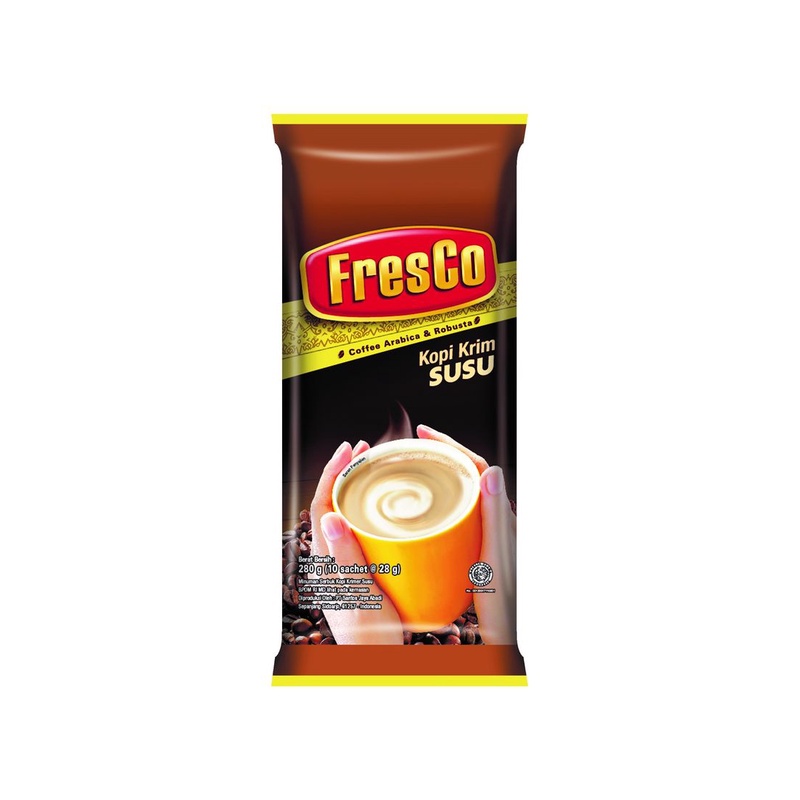 

FRESCO KOPI GULA 6+3x25g / FRESCO CAPPUCINO / MINUMAN