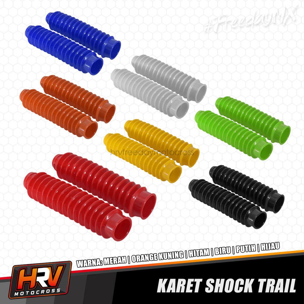 KARET SHOCK SPIRAL DEPAN (BESAR) HRV