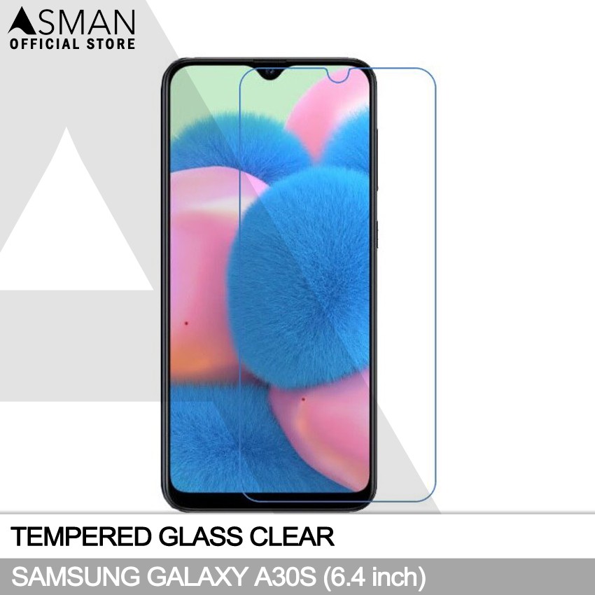 Tempered Glass Samsung Galaxy A30s (6.4&quot;) | Anti Gores Pelindung Layar Kaca - Bening