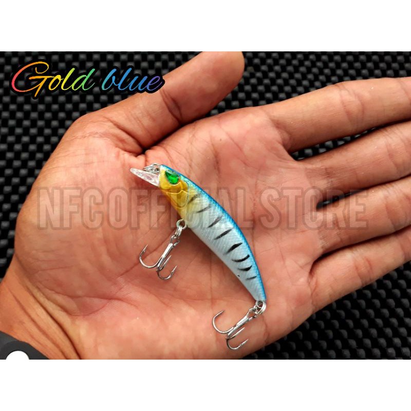 Minnow sinking 4,5gr / 6cm, Umpan casting dengan action KILLER