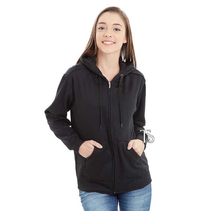 HOODIETRENDING JAKET HOODIE ZIPPER POLOS SIZE M-XXL UNISEX (PRIA/WANITA) polosqu.id