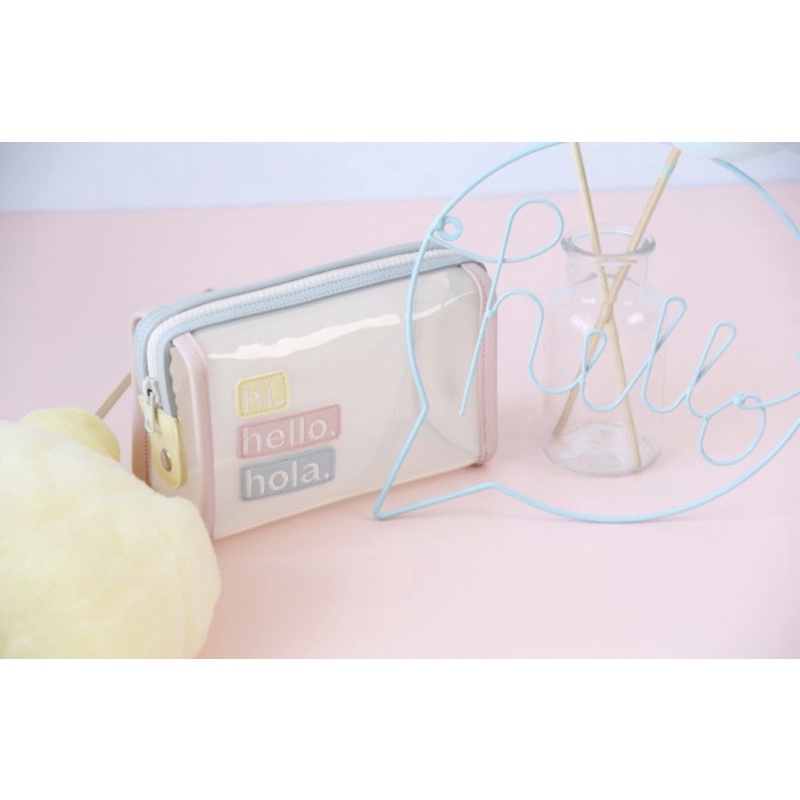 Fairynn Cotton Candy Pouch - Hola White