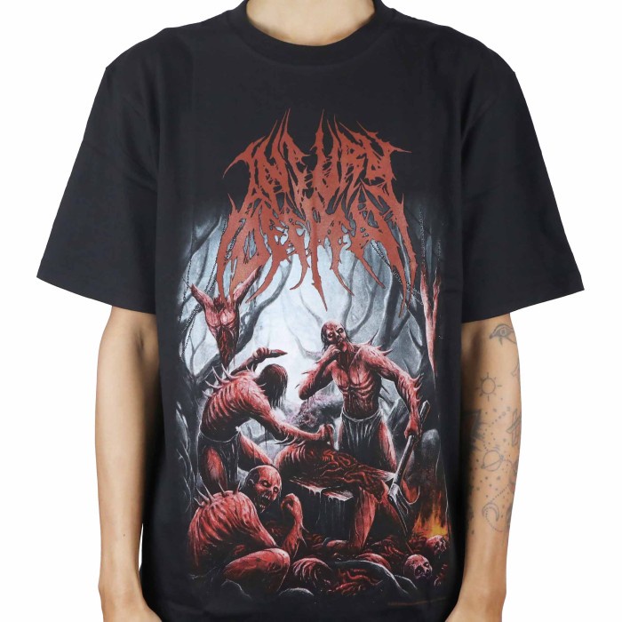 Metalgear Music Original  Injury Deepen - Heinous Tshirt Baju Kaos