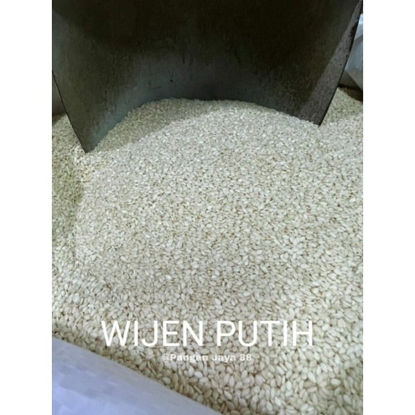 

Wijen Putih 500gr / White Sesame Seeds / Wijen Onde Onde