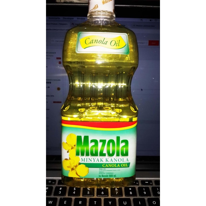 

MAZOLA CANOLA OIL 900 ML / MINYAK CANOLA