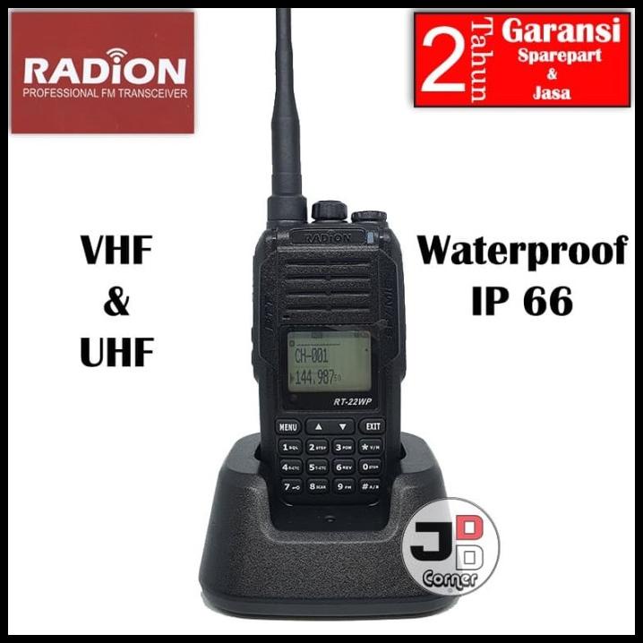 Ht Radion Rt-22Wp Dual Band Waterproof Grns 2 Thn Rt22Wp Rt22 Rt 22 Wp