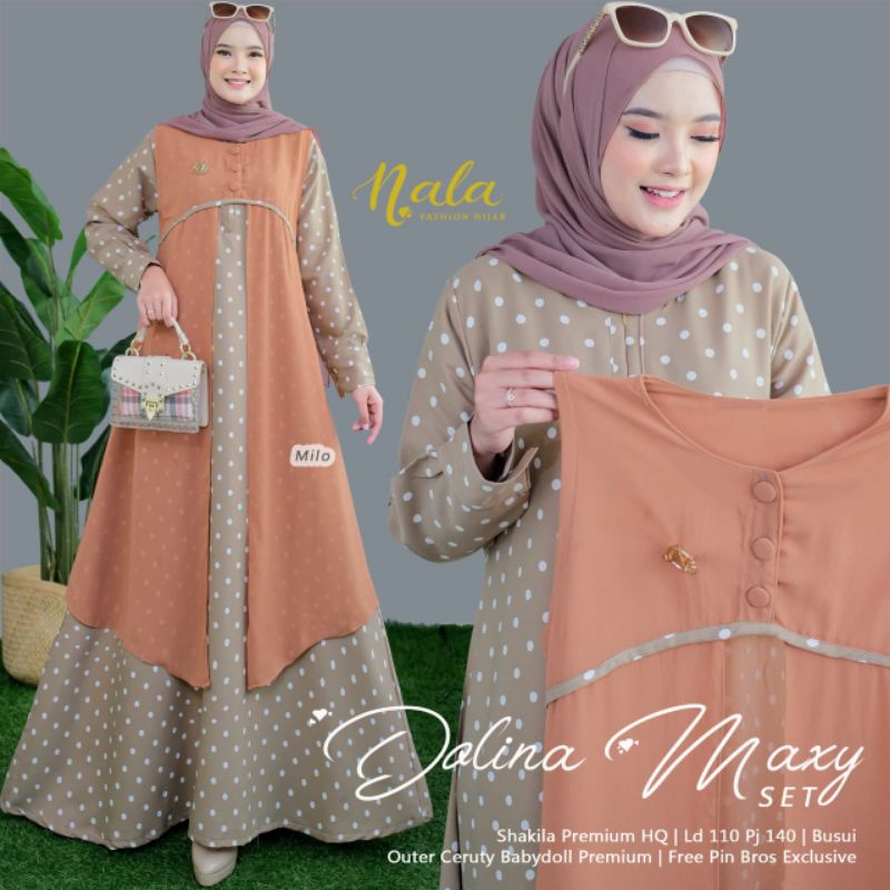 Dolina Maxy Dress ORY Nala Fashion Hijab