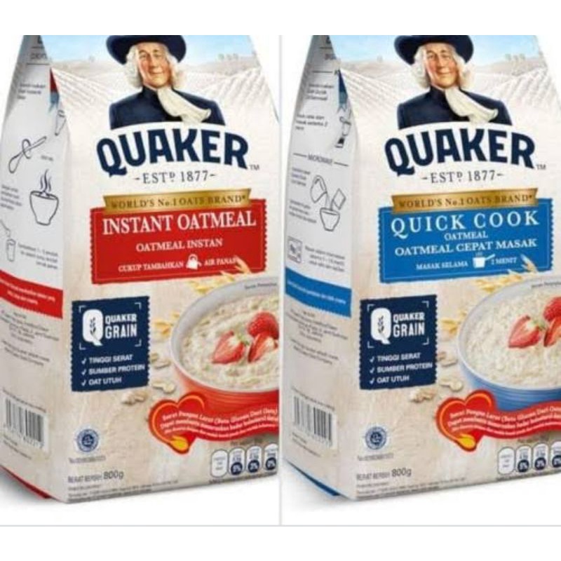 

Quaker oat 800gr