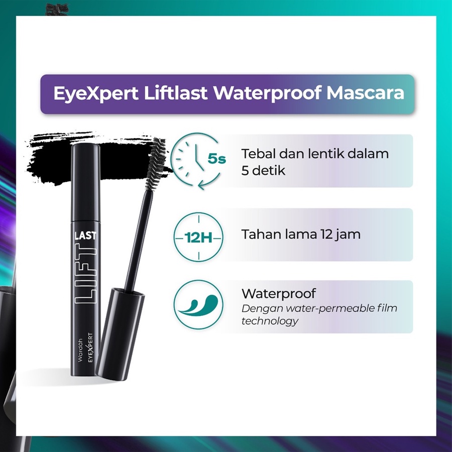 ❤ BELIA ❤ Wardah EyeXpert Series ✔️BPOM Optimum Hi-Black Eye Liner Waterproof Mascara Remover XPert