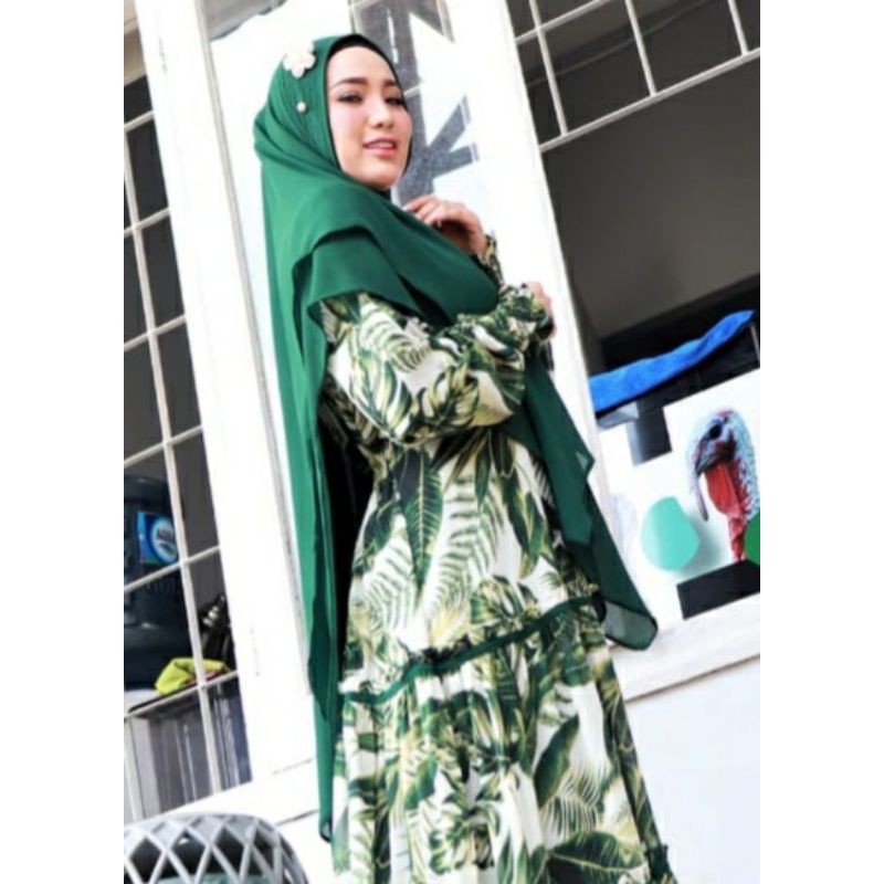 Jilbab Hijab Kerudung Bergo Khimar Instan Syari 2 Layer Ceruty Babydoll Jumbo Panjang Murah