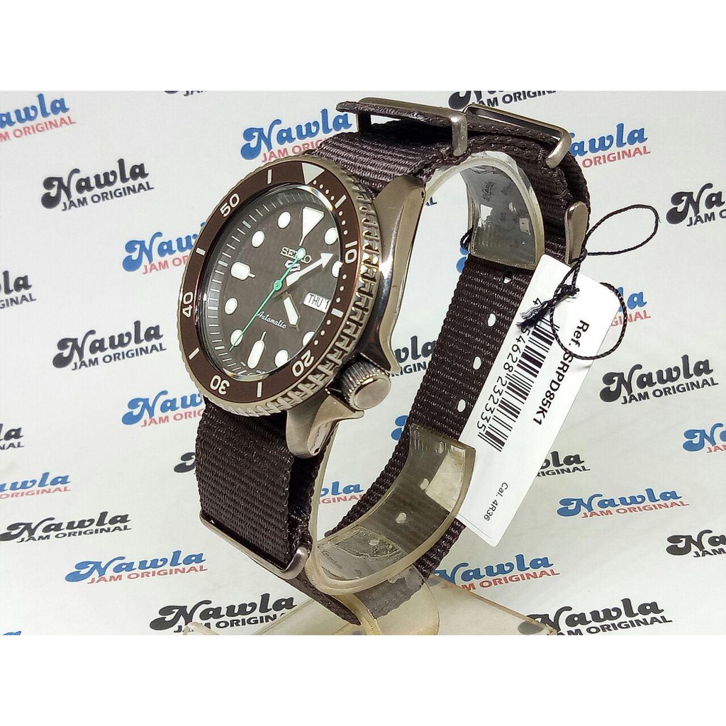 Seiko 5 Sports SRPD85K1 Automatic Brown Dial - Jam Tangan Pria SRPD85