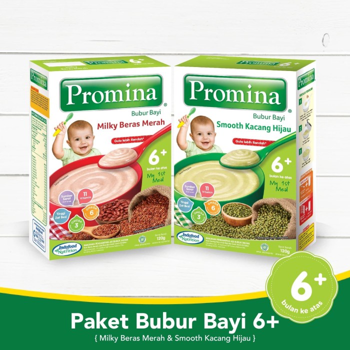 PROMINA BUBUR BAYI SMOOTH KACANG HIJAU