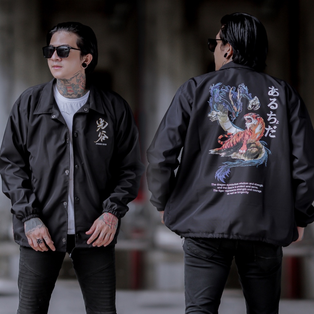 Coach Jacket-Jacket Coach Salvio Hexia-Jaket Murah-Jaket Pria-Jaket Wanita-Jaket Terbaru-G16 Dragon&Maung AC