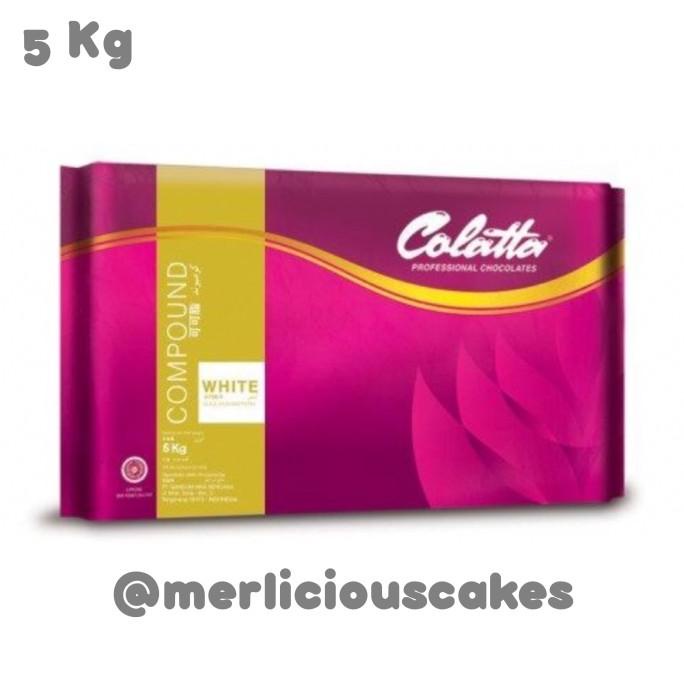 

Colatta White Chocolate Compound 5 Kg ---NEW---