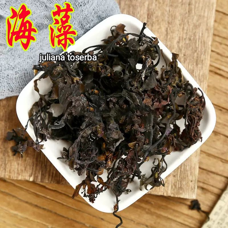 

Dry Wakame Seaweed Tan Hai Cao 淡海藻 Sarggasum Pallidum 100 gram