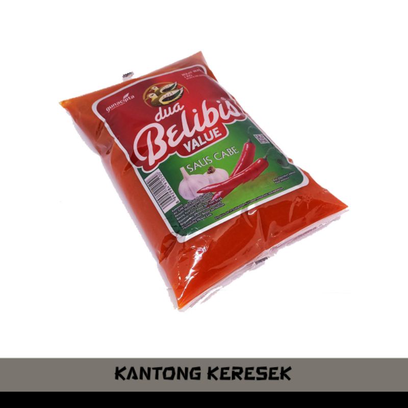 Saos Sambal Kemasan Dua Belibis