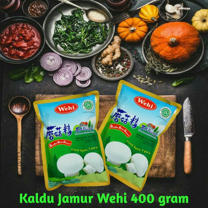 

Ready- Kaldu Jamur Wehi 400Gr