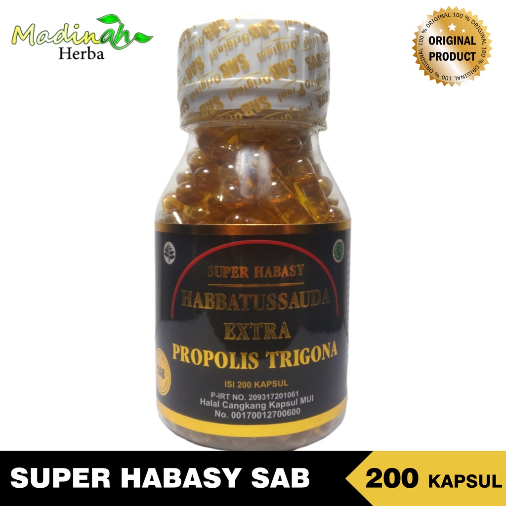 Habbatussauda Extra propolis Trigona Murni | Minyak Habbatussauda