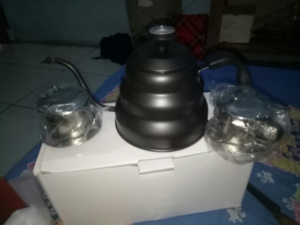 Onetwocups Coffee Maker Pot Drip Kettle Teko Barista