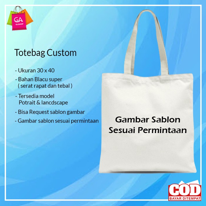 

CUSTOM TOTEBAG TOTEBAG CUSTOM TOTE BAG BLACU