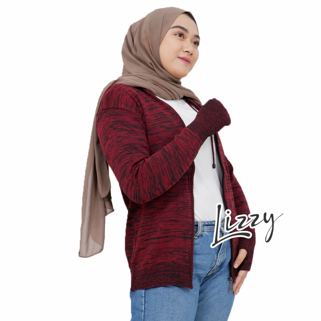 Lizzy - JAKET ARIEL TWIST RAJUT