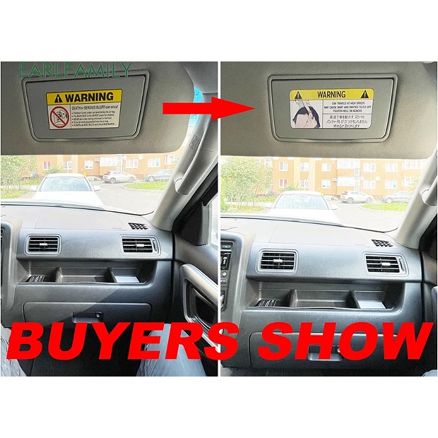 Dua Dimensi Gadis Loli Gaya Jepang Stiker Mobil Sun Visor Selamat Datang Pedal Peringatan Reflektif Stiker JDM Motocross Skuter Mobil Balap Stiker Dekoratif