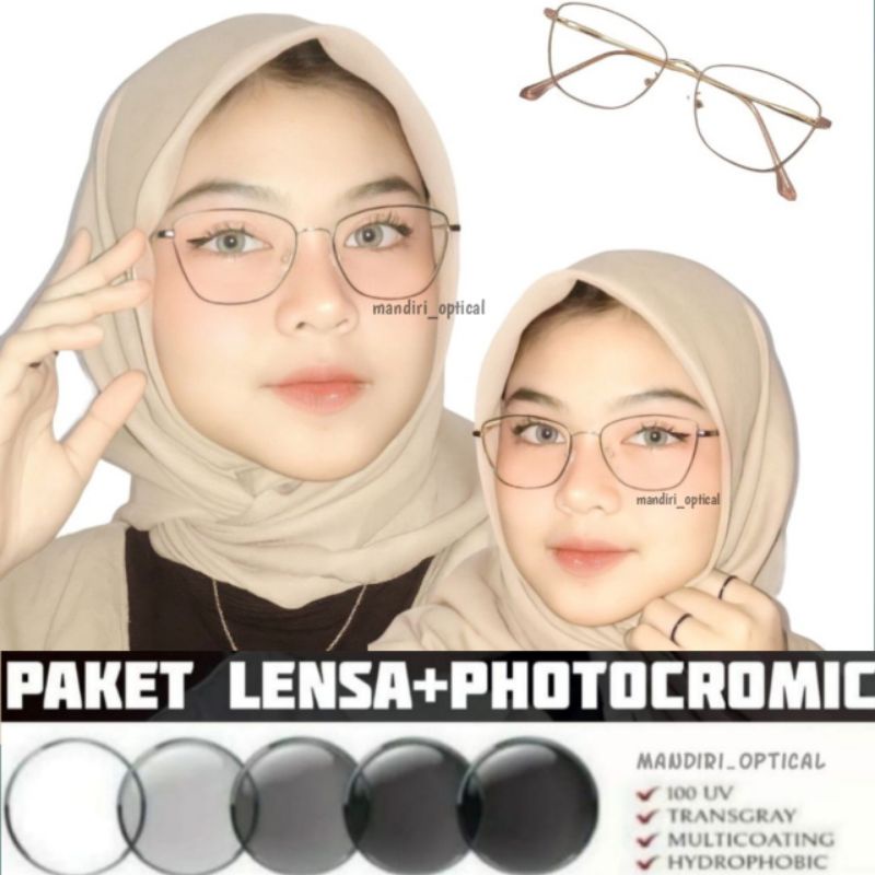 Frame kacamata PREMIUM (paket frame+lensa) | Kacamata minus photocromic | kacamata Antiradiasi | kacamata murah | kacamata wanita | kacamata kekinian | kacamata fashion | kacamata minus | kacamata photocromic |