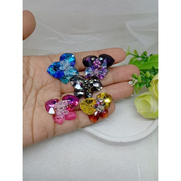 YASAFA Bros Kristal Copy Swarovski Butterfly handmade