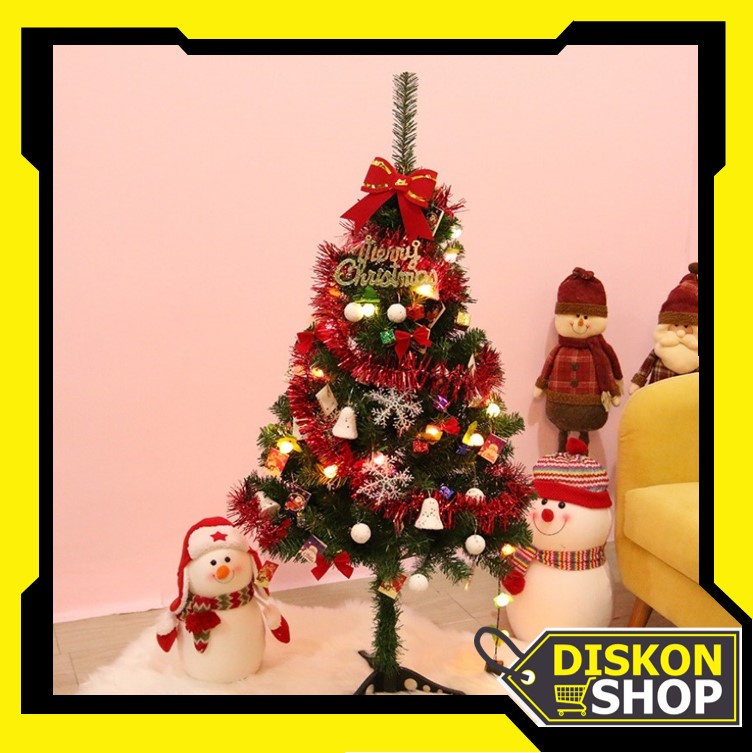 Diskon Shop – 5263  [HIASAN JUAL PISAH] Tanaman Hias Natal / Hiasan Natal / Pohon Natal 90cm