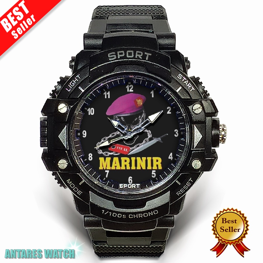 (Exclusive) Jam Tangan TNI AL MARINIR (Nice)