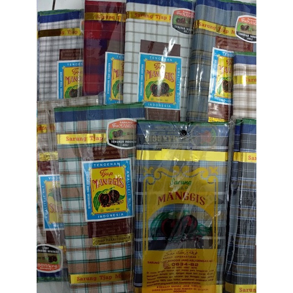 Sarung Jadul/Tjap Manggis/Sarung tenun