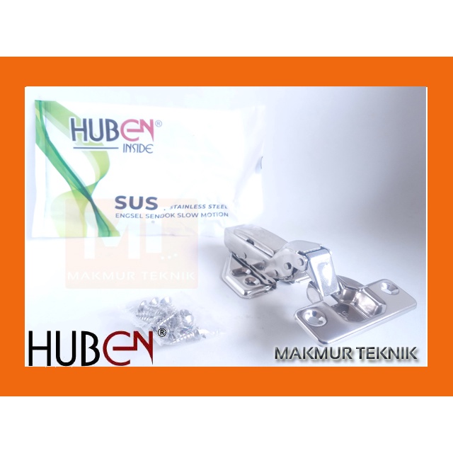 Engsel Sendok Stainless Steel Huben SUS-XX-L4 Engsel Sendok Slowmotion