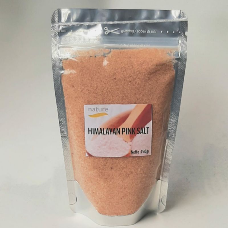 

Himalayan Pink Salt l Garam Himalaya Premium 150gr