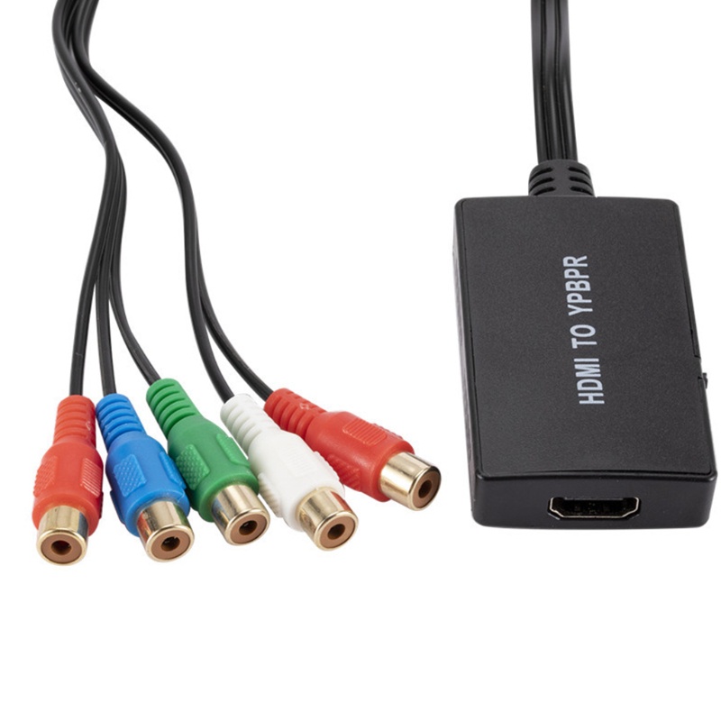 Converter Komponen btsg RCA RGB YPbPr Male to YPbPr Converter