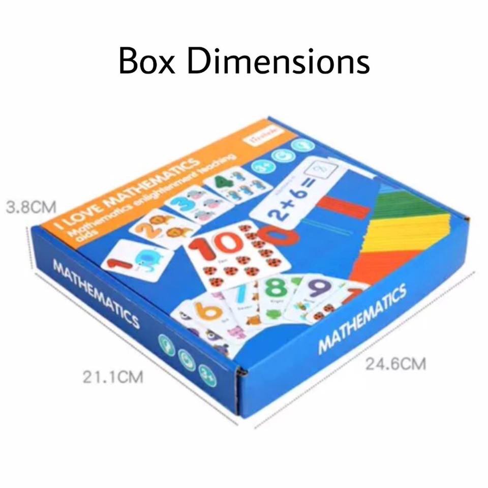 MAINAN EDUKASI BELAJAR MATEMATIKA - I LOVE MATHEMATICS