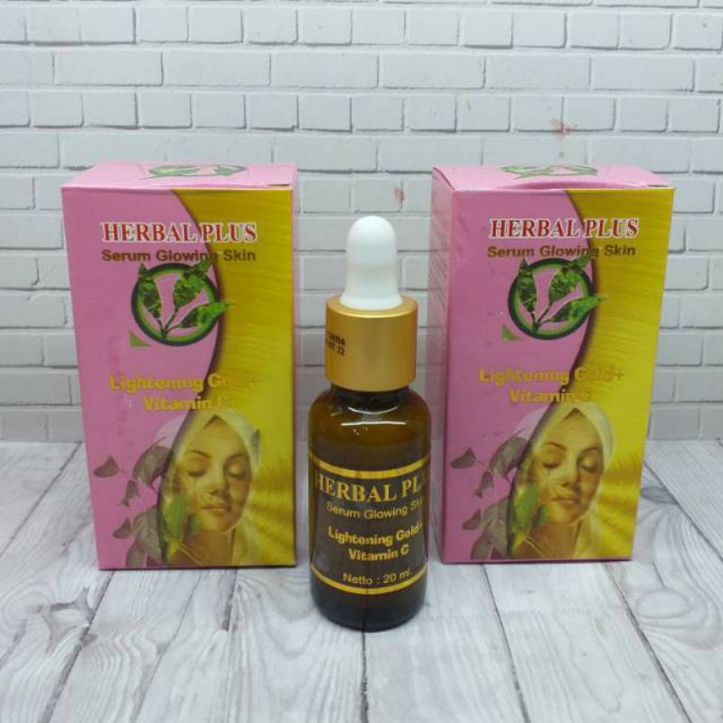 SERUM GLOWING HERBAL PLUS