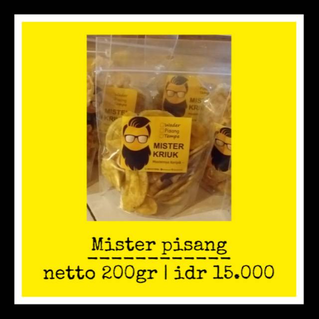 

Mister Pisang ( Pisang Crispy )