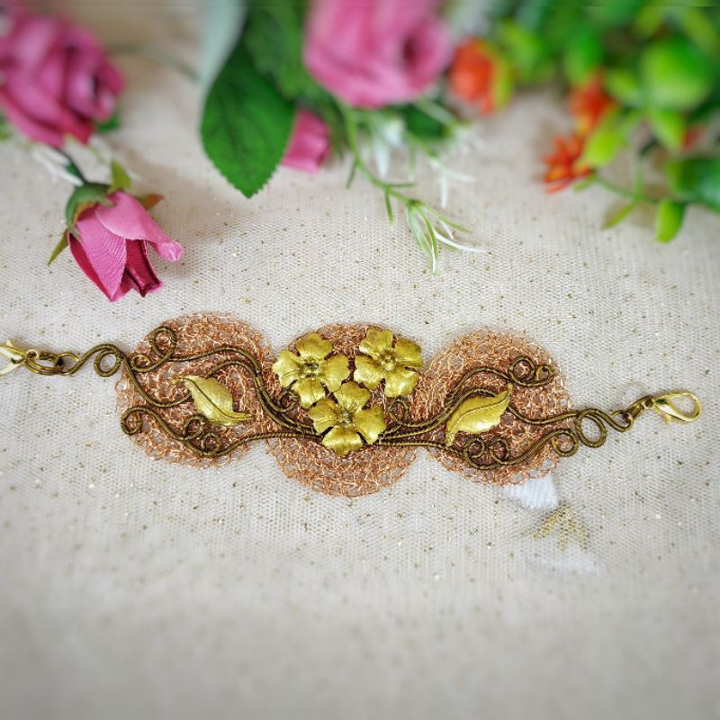 Konektor masker rajut kawat