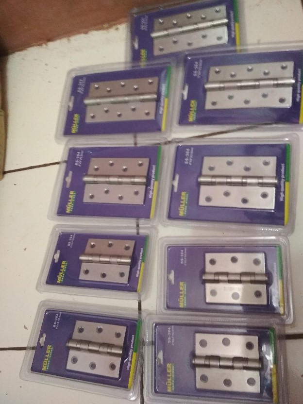 Engsel Pintu / Engsel Jendela 3 Inch / 3 Stainless Steel Ss-304 ( Sus 304 ) Muller