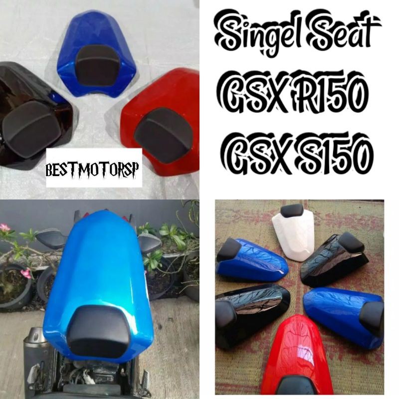 Single Seat Suzuki GSX R150 GSX S150 Fibber Berkualitas