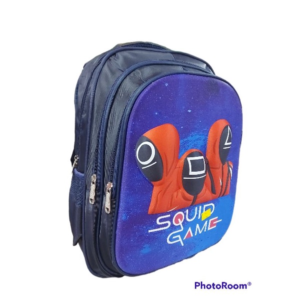 Tas Sekolah Anak TK-SD Import Embos Squid game