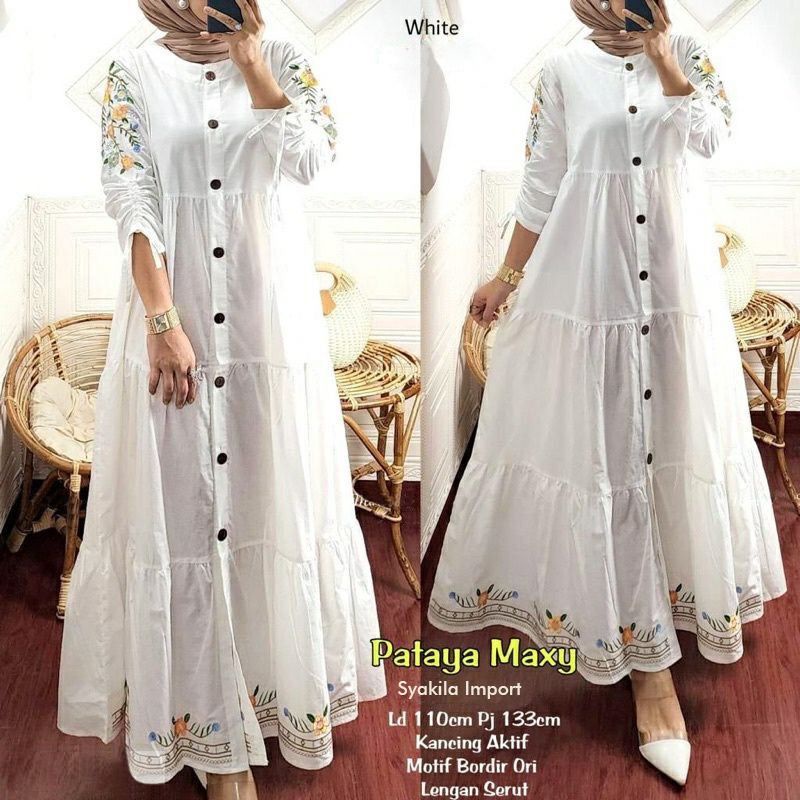 DRESS MUSLIM, Fashion Muslim, baju wanita, dress, gamis, Baju gamis, fashion wanita, Pataya Maxy