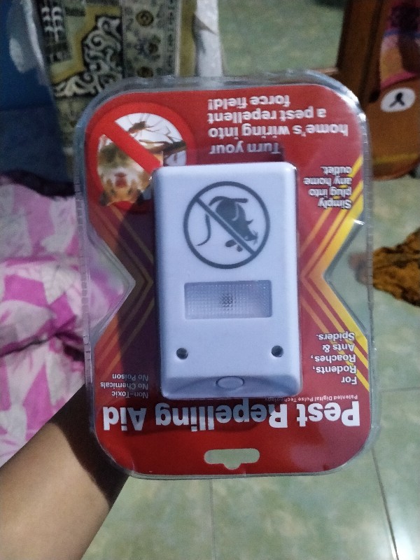 New Alat Pengusir Tikus Riddex Pest Repelling Aid - Putih