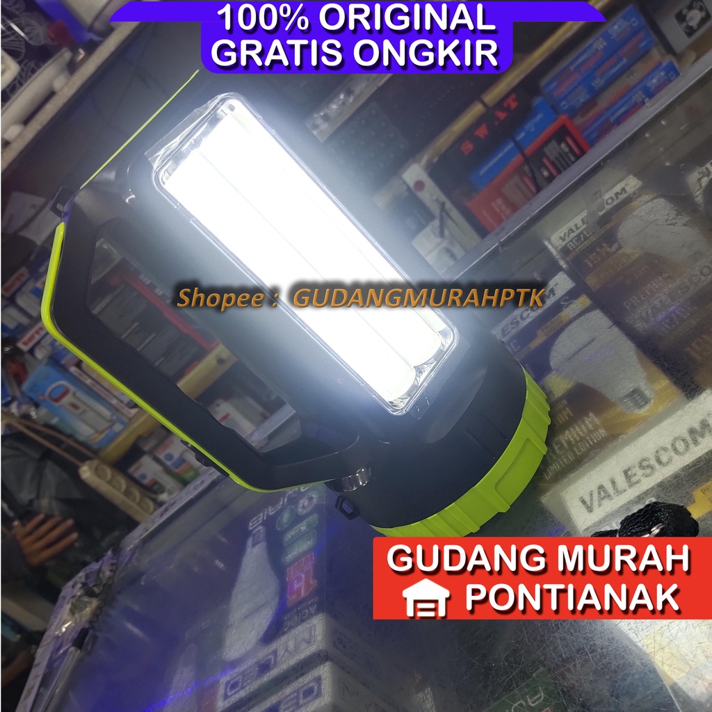 Lampu Senter Emergency 10W SURYA SHT L10W 30LED charge cas body ada lampu darurat cadangan